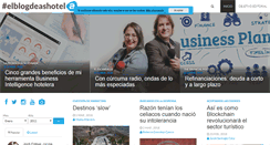 Desktop Screenshot of blog.ashotel.es